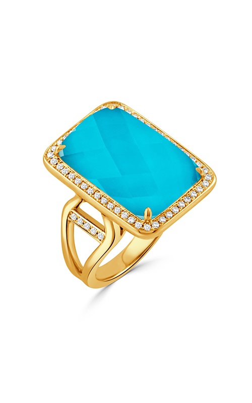 Doves by Doron Paloma St. Barths Ring R7054TQ-Y