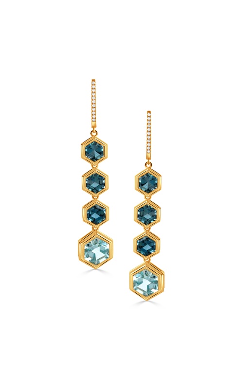 Doves by Doron Paloma London Blue Earrings E11579LBBT-Y