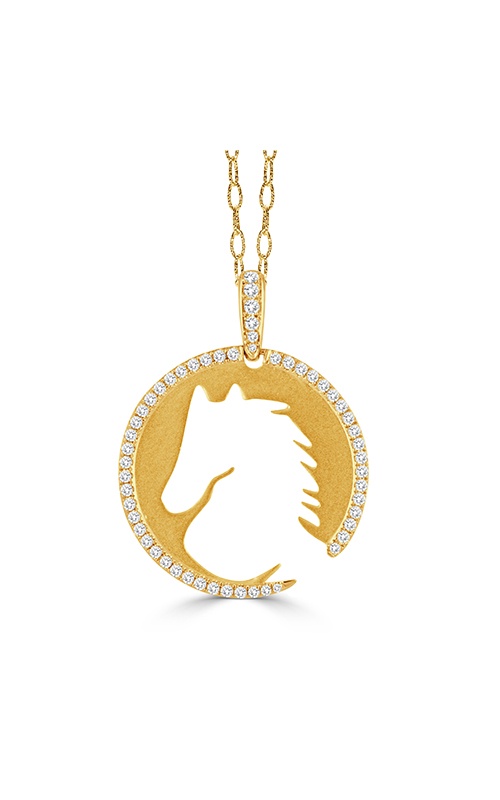 Doves by Doron Paloma Equestrian Necklace P9771