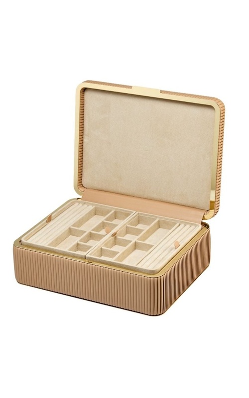 WOLF Bella Large Jewelry Box - Mocha