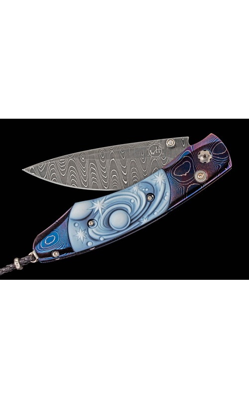 WILLIAM HENRY SPEARPOINT 'GALAXY' DIAMOND POCKET KNIFE LIMITED EDITION 94/250