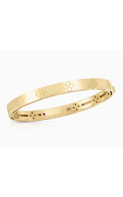 Roberto Coin Yellow 18 Karat Gold Love In Verona Bangle Bracelet