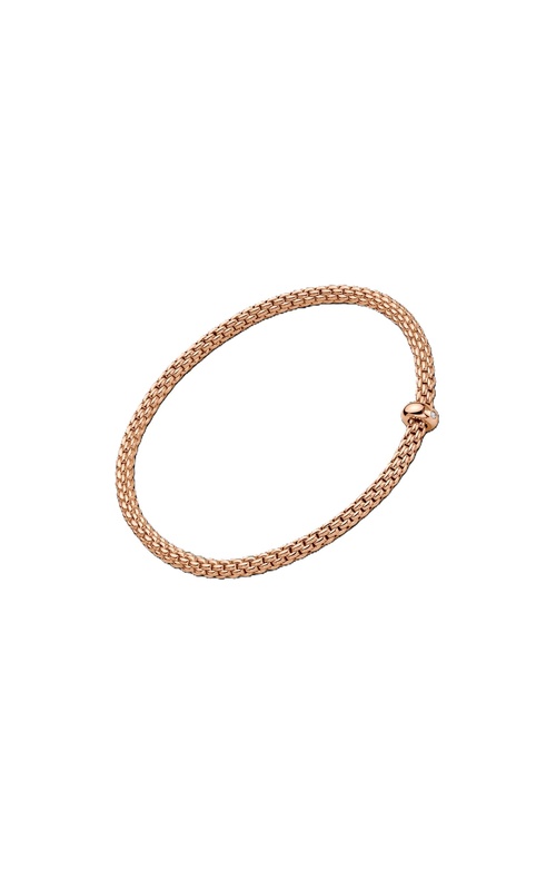18K Rose Gold 1=.01CT Diamond Bracelet