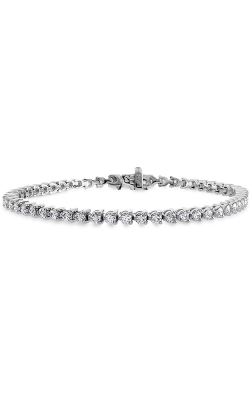 Hearts On Fire Select Temptation Bracelet White 18 Karat Bracelet With 48=4.41Tw Round I/J Vs-Si Diamonds