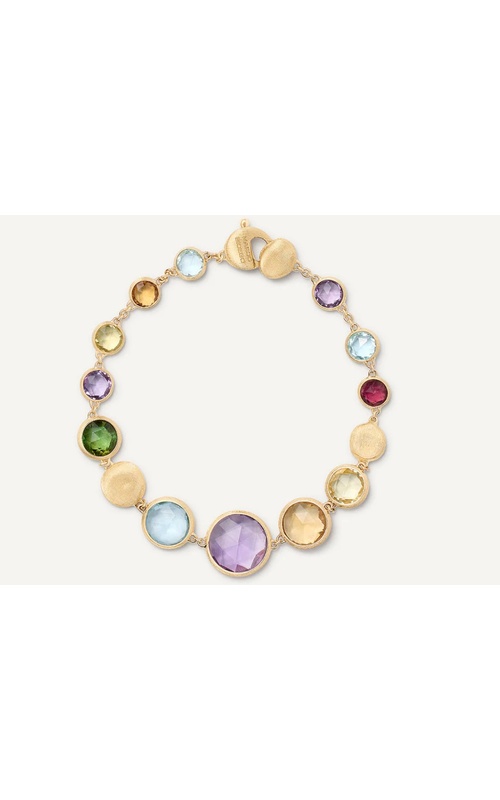 Marco Bicego Yellow 18 Karat Jaipur Color Bracelet Length 7.25