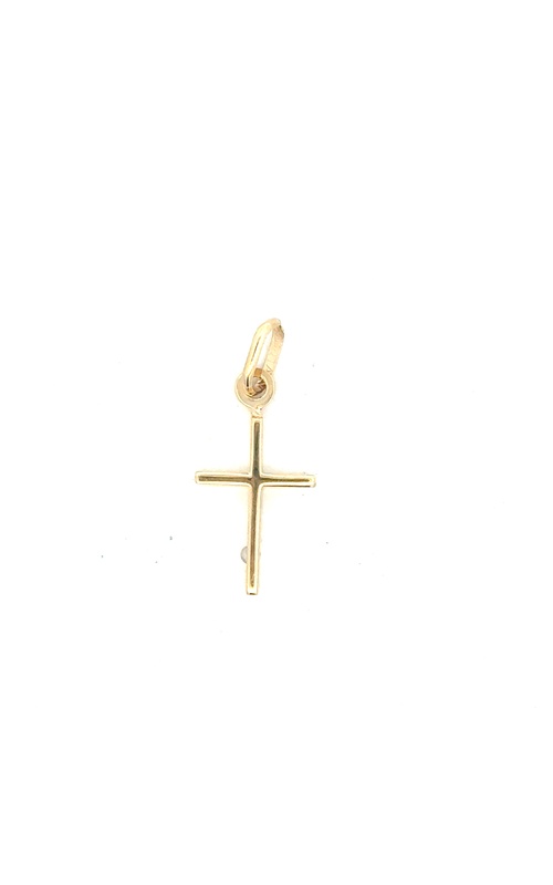 Yellow 14 Karat Mini Cross