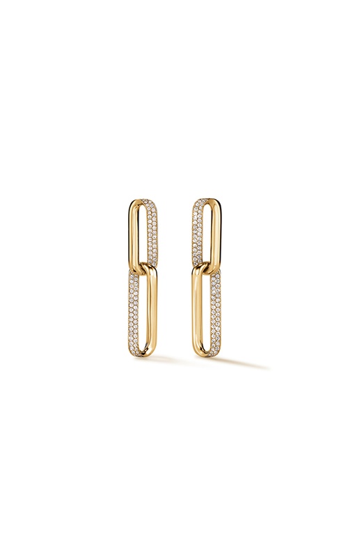 Hearts On Fire Yellow 18 Karat Inside Out Drop, Small Earrings With 148 = 0.83Tw Round G/H Vs Diamonds