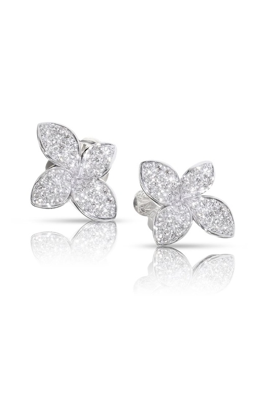 Pasquale Bruni Petit Garden Earrings White 18 Karat Earrings With 96=0.67Tw Round White Diamonds