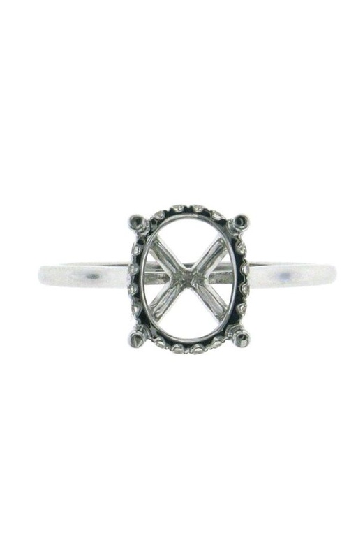 White 18 Karat Ring Size 6.5 With 16=0.12Tw Round G/H Si2 Diamonds