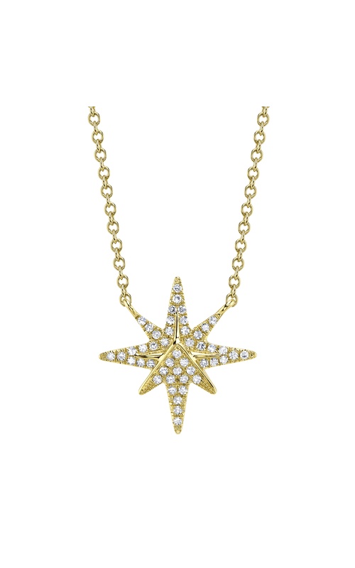 Always Dream by Heller Jewelers Necklace Yellow 14 Karat Necklace With 47 0.10Tw Round G/H Si Diamonds