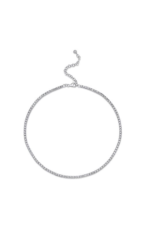 14KW Tennis Necklace With 94=2.49Tw Round G/H Si Diamonds