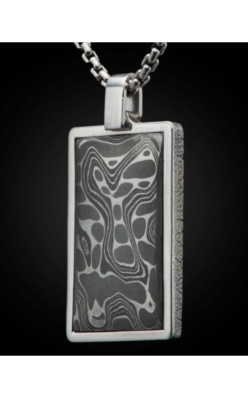 William Henry Damascus Pinnacle Pendant ONLY