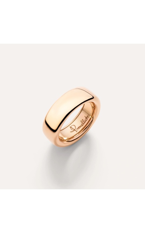 Pomellato Iconica Slim Ring Lady's Rose 18 Karat Fashion Ring Size 53