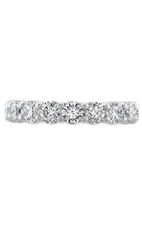 Hearts On Fire White 18 Karat Signature Eternity Band Size 6.5 With 37 = 0.49Tw Round G/H Vs Diamonds