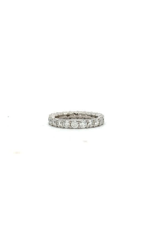 Platinum Wedding Band Size 6.5 With 21=2.04Tw Round G/H Vs Diamonds