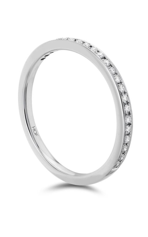 Hearts On Fire Platinum Signature Diamond Band Size 6.5 With 21 = 0.12Tw Round G/H Vs Diamonds