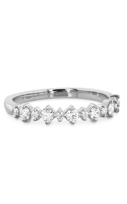Hearts On Fire White 18 Karat Gracious Classic Diamond Band Size 6.5 With 13 = 0.36Tw Round G/H Vs Diamonds