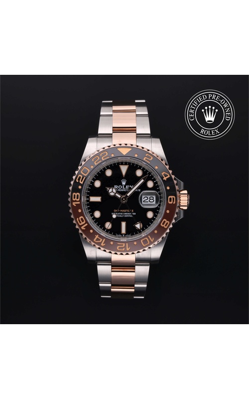 RCPO ROLEX 40MM GMT-MASTER II S8R BLACK/BROWN CERACHROM BEZEL BLACK DIAL OYSTER FLIPLOCK BRACELET - 126711CHNR / 7T863793 - YES BOX, NO PAPERS CIRCA 2019