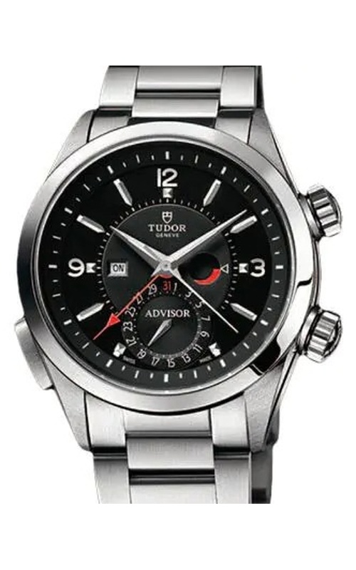 PRE-OWNED TUDOR 42MM HERITAGE ADVISOR 79620TN / J627296 BOX & PAPERS