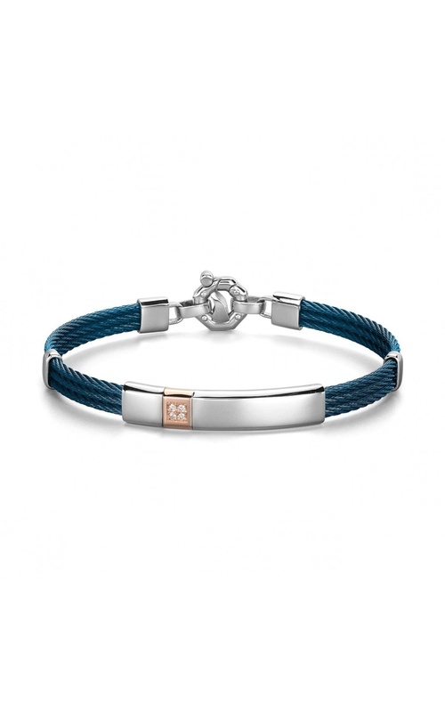 Baraka Rose 18 Karat, 925 Silver, Stainless Steel, Blue PVD
