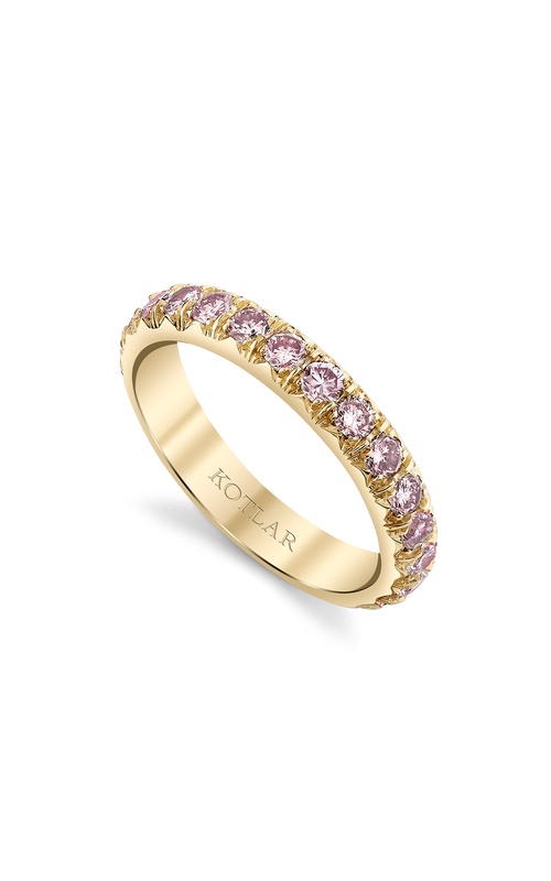 Harry Kotlar 18k Rose gold French Cut Artisan Pave ring