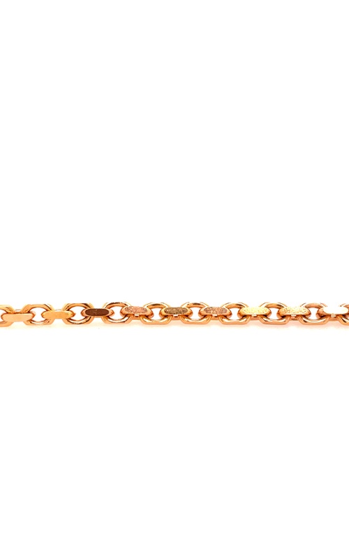Rose 14 Karat H Chain 3MM Length 7.5