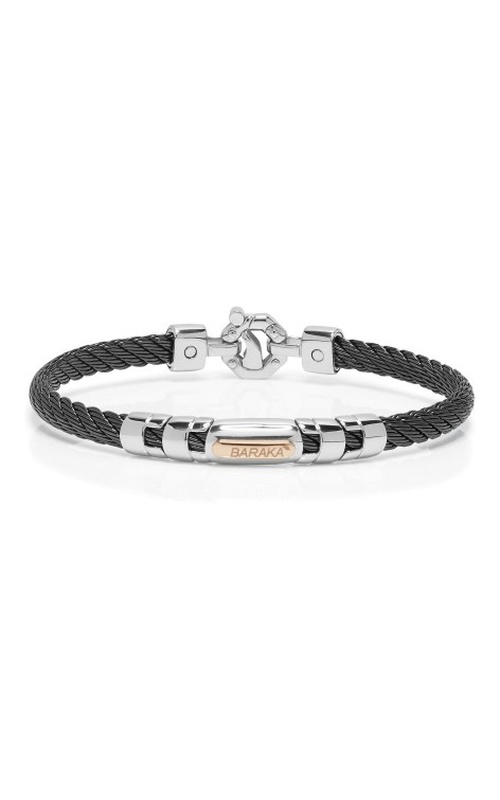 Baraka Rose Stainless Steel/18 Karat Bracelet
