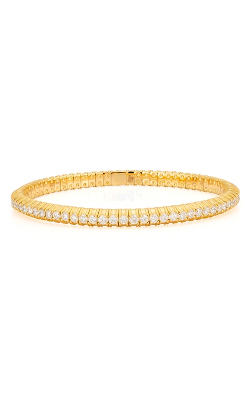 Zydo Yellow 18 Karat Diamond Stretch Bracelet