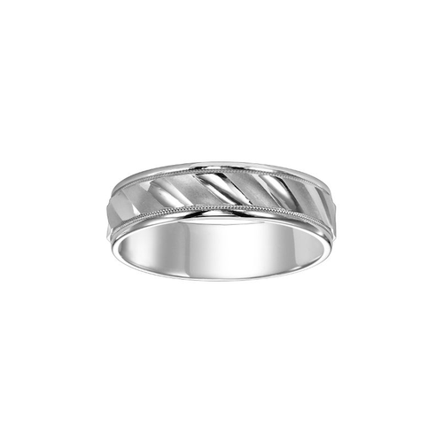 Goldman Engraved Wedding Band 11-6144W-G thumbnail 3