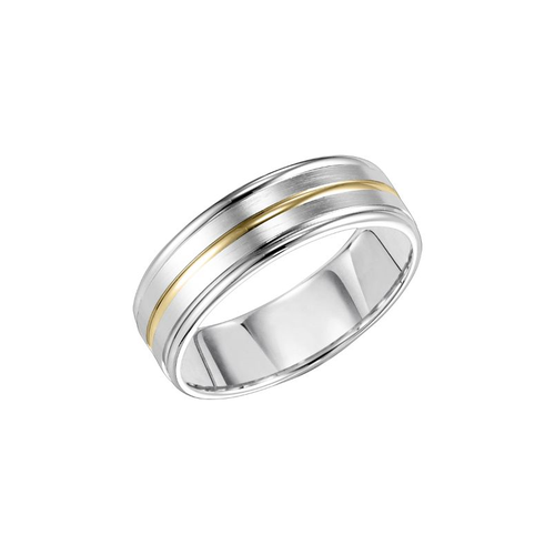 Goldman Engraved Wedding Band 11-7101-G thumbnail 1