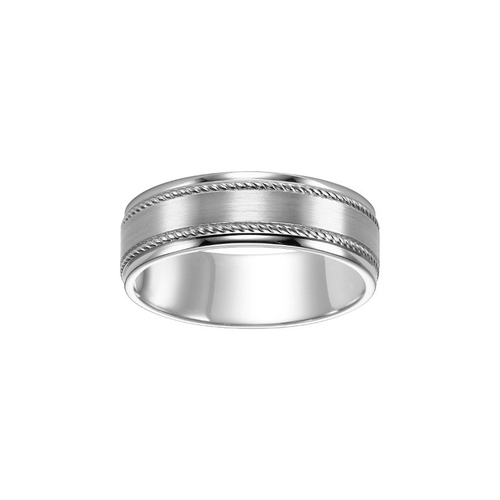 Goldman Engraved Wedding Band 11-8160W7-G thumbnail 3