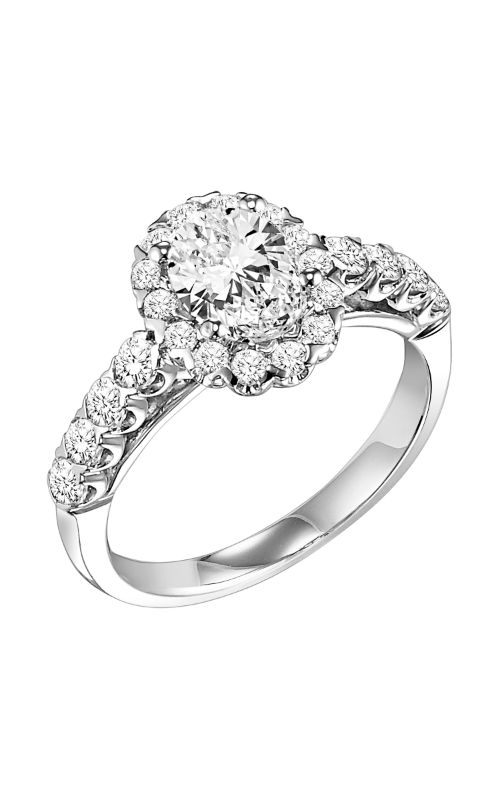 Goldman Contemporary Engagement Ring 31-697EVW-E