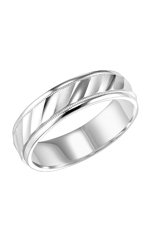 Goldman Engraved Wedding Band 11-6144W-G