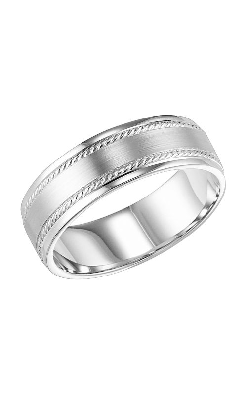 Goldman Engraved Wedding Band 11-8160W7-G Goldman Engraved Wedding Band 11-8160W7-G