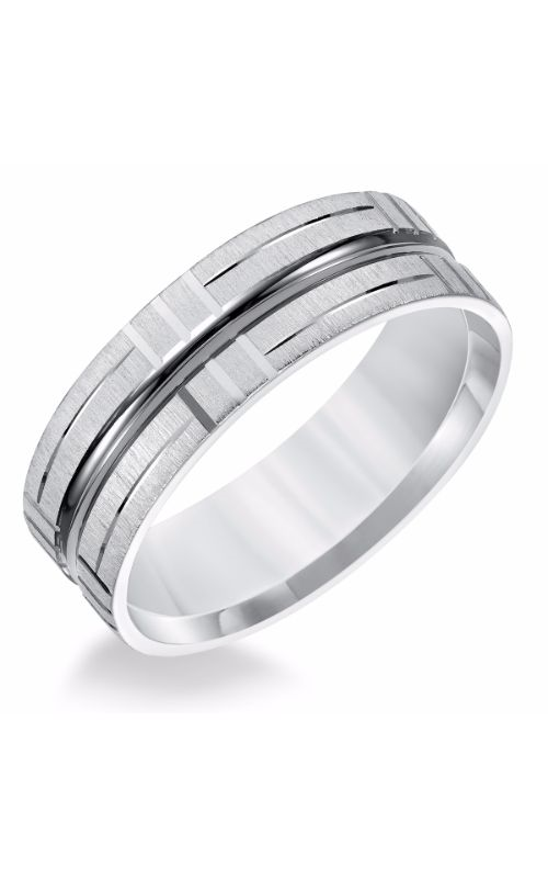 Goldman Engraved Wedding Band 11-8579W7-G Goldman Engraved Wedding Band 11-8579W7-G