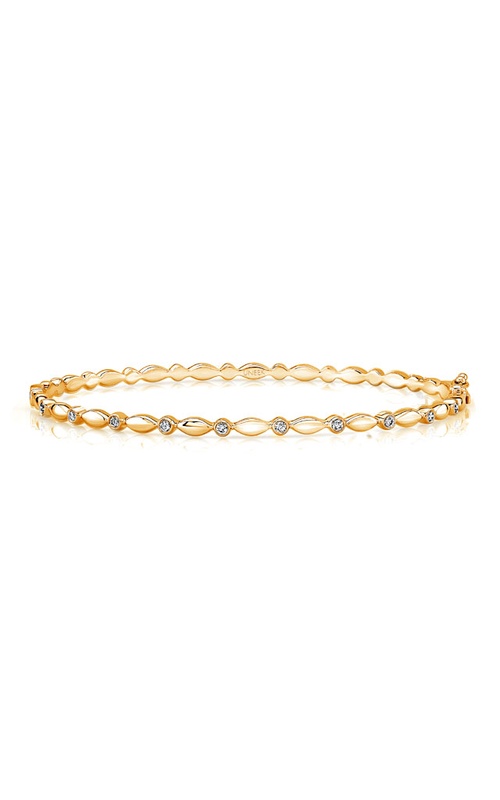 14K Yellow Gold Bangle Bracelet 001-170-00458