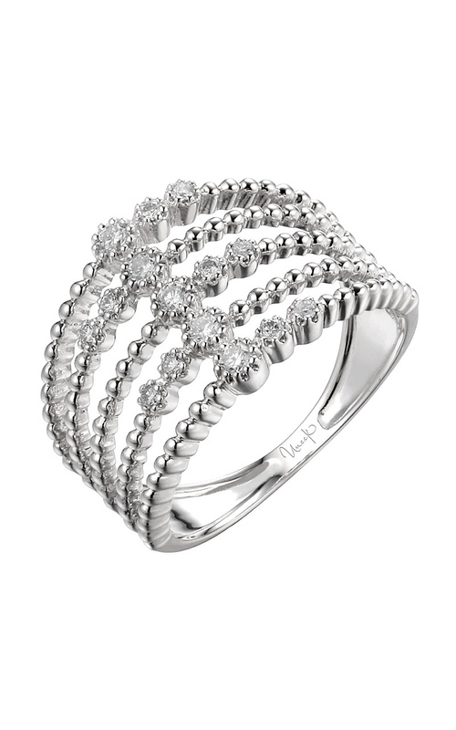 14K White Gold Prong Ring 001-130-00421