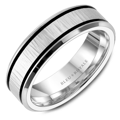 Bleu Royale Distinct Wedding Band RYL-080W65