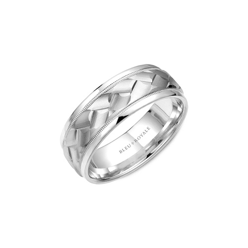 Bleu Royale Legacy Wedding Band RYL-111W85