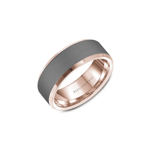 Bleu Royale Tantalum & Precious Wedding Band RYL-123TR8