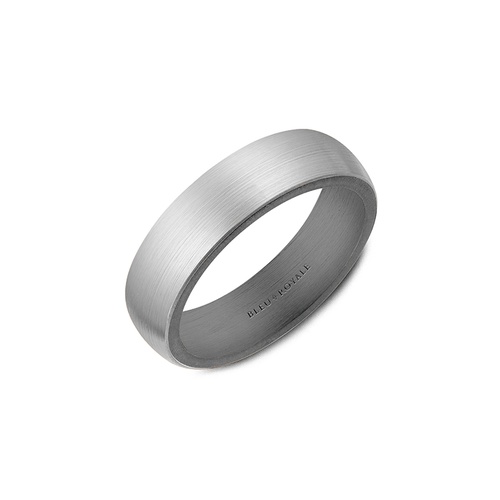 Bleu Royale Tantalum & Precious Wedding Band RYL-128WT6
