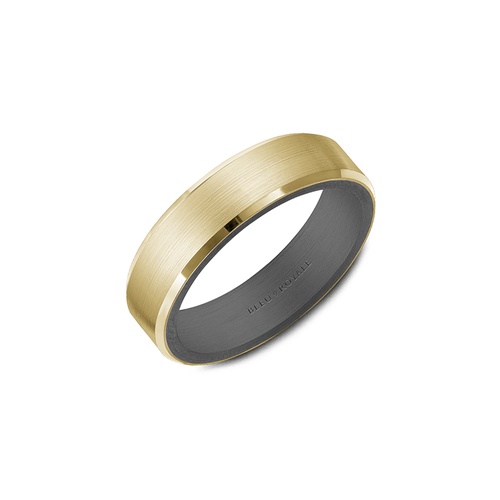 Bleu Royale Tantalum & Precious Wedding Band RYL-131YT6