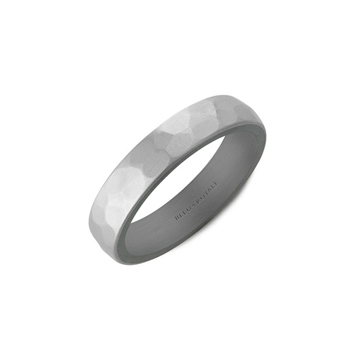 Bleu Royale Tantalum & Precious Wedding Band RYL-132WT5