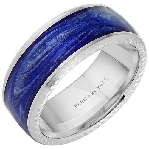 Bleu Royale Distinct Wedding Band RYL-133UBW95