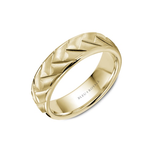 Bleu Royale Legacy Wedding Band RYL-189Y65