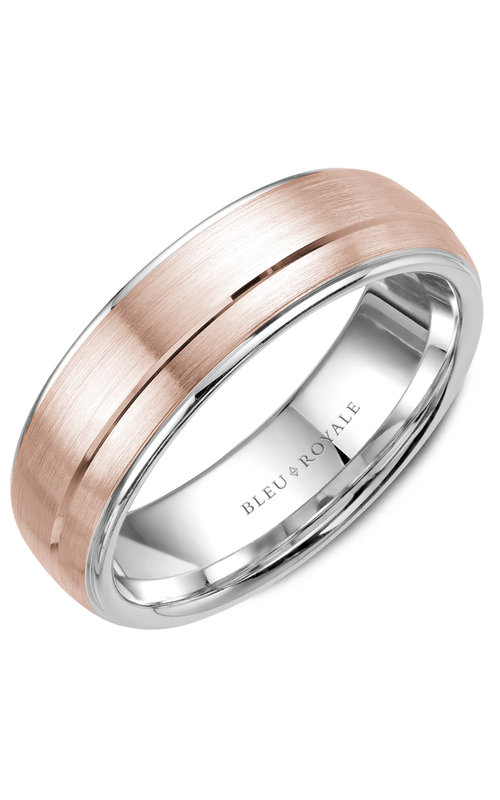 Bleu Royale Wedding Band RYL-002RW6