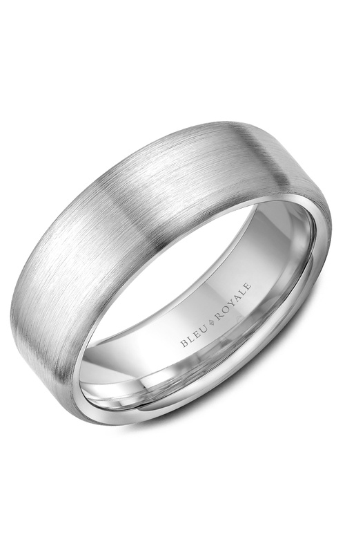 Bleu Royale  Wedding Band RYL-010W75