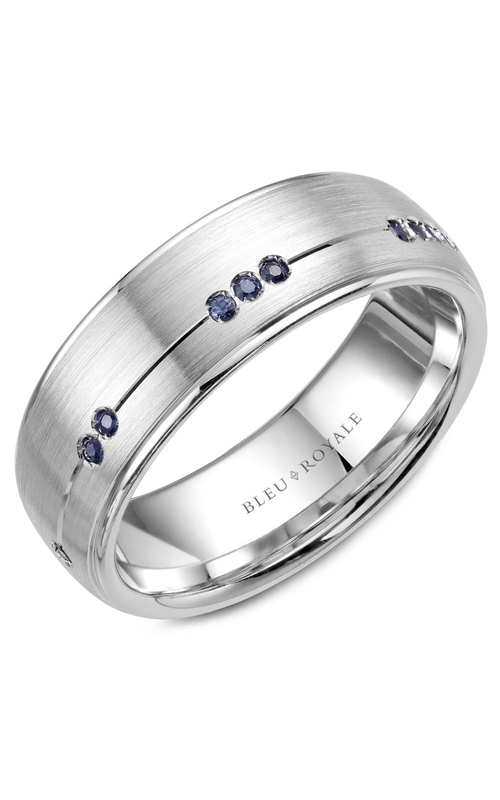 Bleu Royale Wedding Band Diamond RYL-011WS75