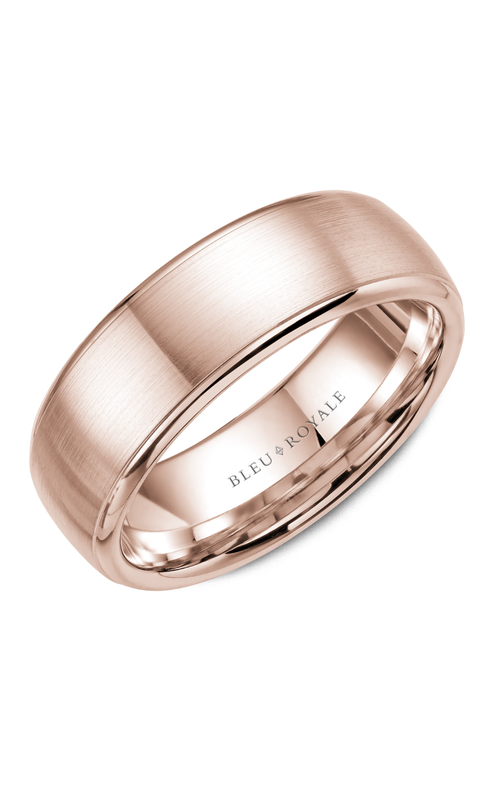 Bleu Royale Wedding Band RYL-012R7