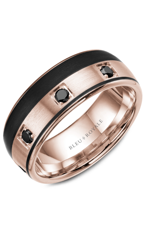 Bleu Royale Diamond Wedding Band RYL-019RBD85